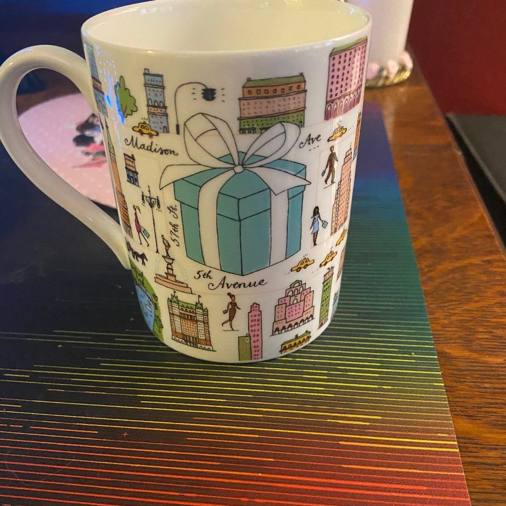 Tiffany & Co. New York 5th Avenue Bone China Mug
